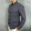 Camisa Social Tommy Hilfiger Oxford - Xadrez Az/Am
