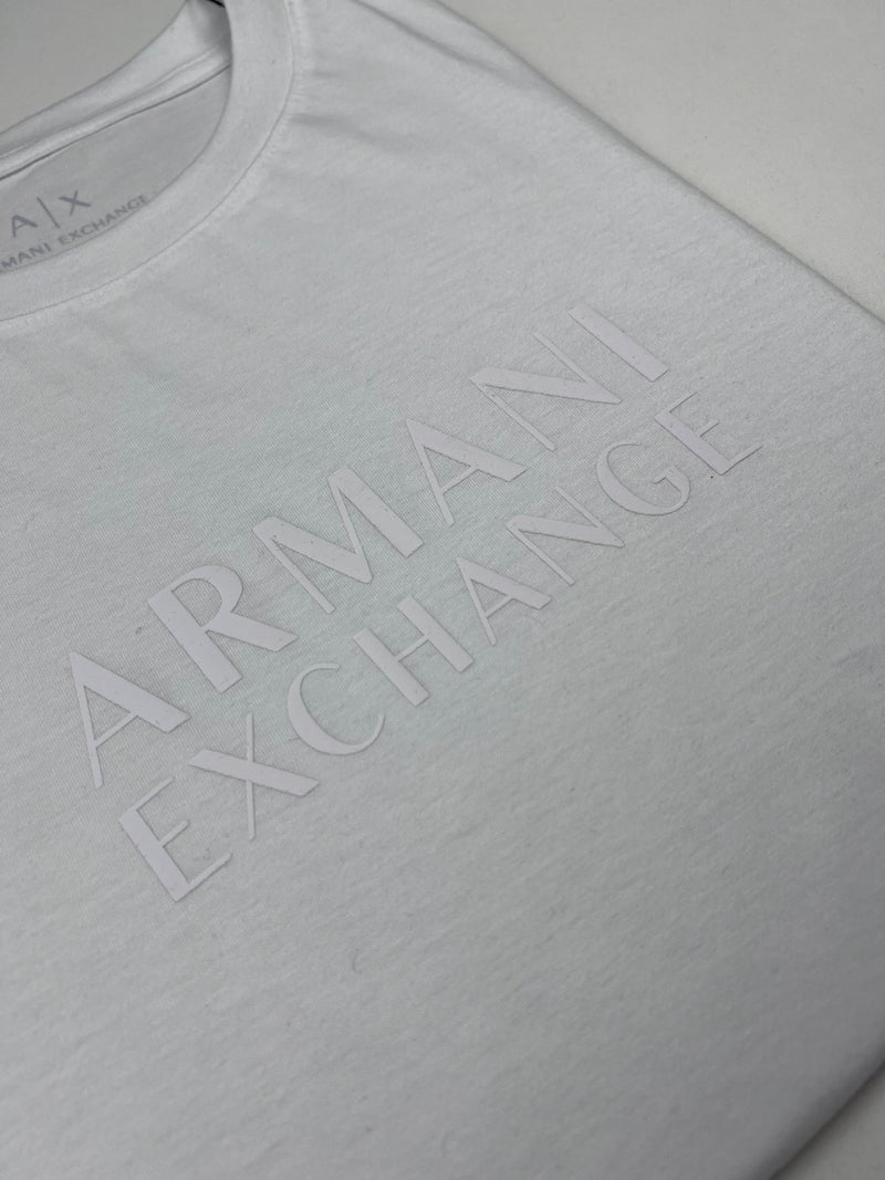 Camiseta Armani Exchange - Branca - Seda Pima