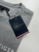 Camiseta Tommy Hilfiger - Cinza - Algodão Egípcio
