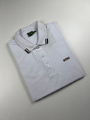 Camisa Gola Polo Hugo Boss -  Branca