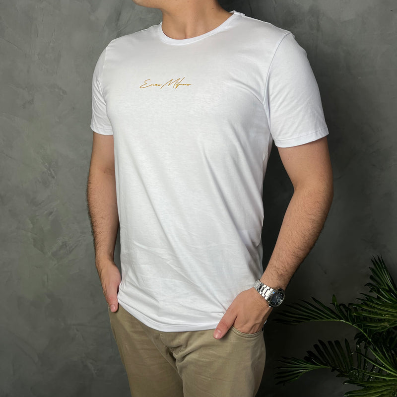 Camiseta Enzo Milano - Branca