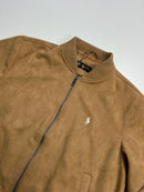 Jaqueta Polo Ralph Lauren - Marrom Claro  - Couro Suede