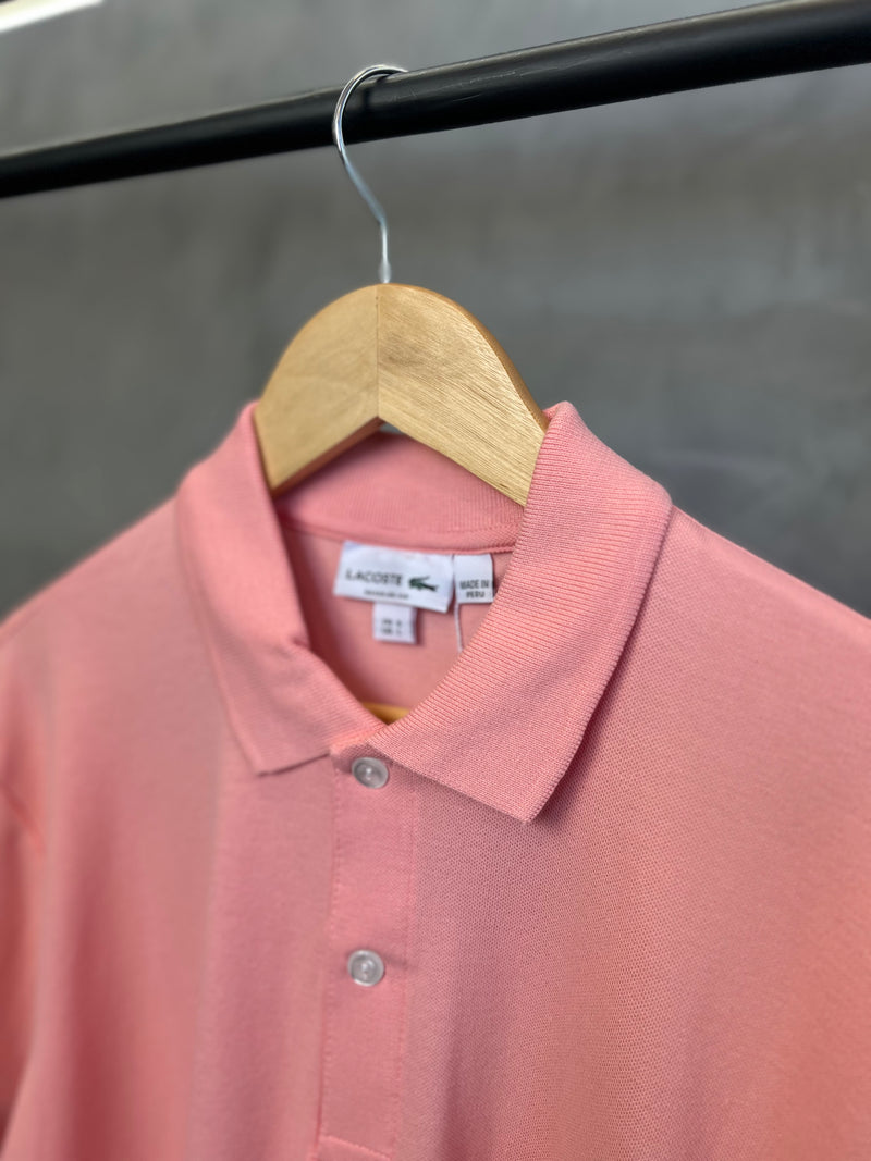 Camisa Gola Polo Lacoste - Rosa