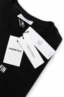 Camiseta Calvin Klein - Preta - Pima Chinese