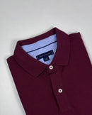 Camisa Gola Polo Tommy Hilfiger - Bordo