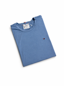 Camiseta Tommy Hilfiger Basic - Azul - Algodão Egípcio