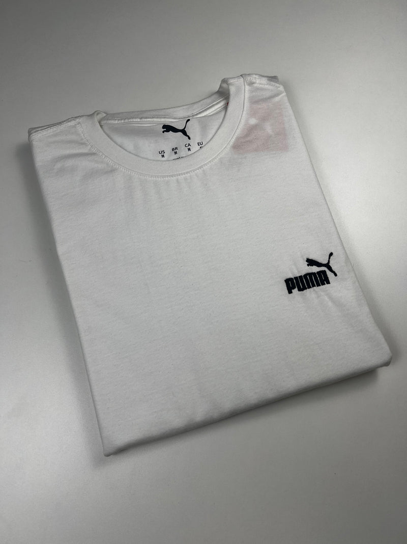 Camiseta Puma - Branca - Seda Pima
