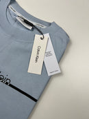 Camiseta Calvin Klein - Azul Bebê - Importada