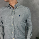 Camisa Social VRD/AZ Polo Ralph Lauren Oxford - Xadrez