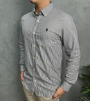 Camisa Social Polo Ralph Lauren Oxford - Listrada Preta