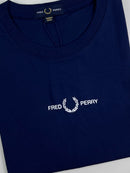 Camiseta Fred Perry - Azul Marinho - Pima Chinese