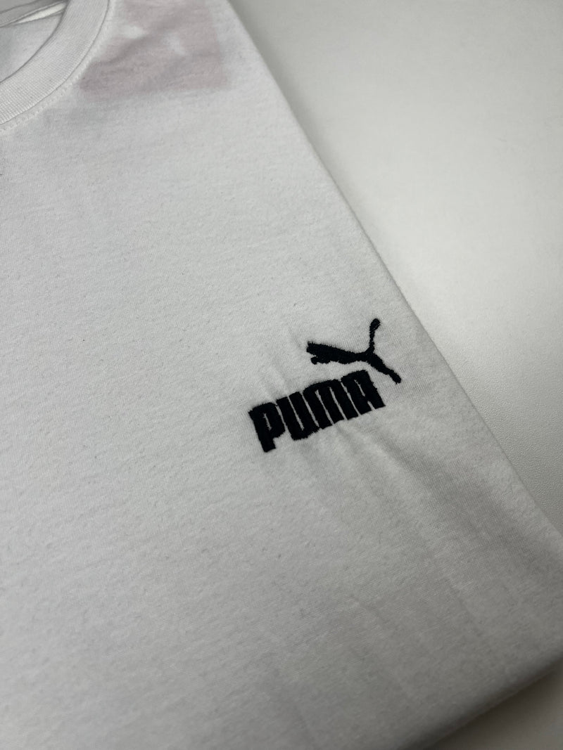 Camiseta Puma - Branca - Seda Pima