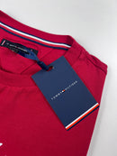 Camiseta Tommy Hilfiger - Vermelha - Seda Pima
