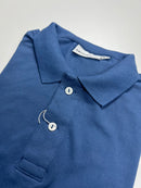 Camisa Gola Polo Lacoste Monocromática- Azul Claro