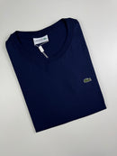 Camiseta Lacoste - Azul Marinho - Pima Chinese