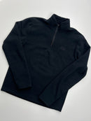 Fleece Ziper Interrompido Enzo Milano Preto
