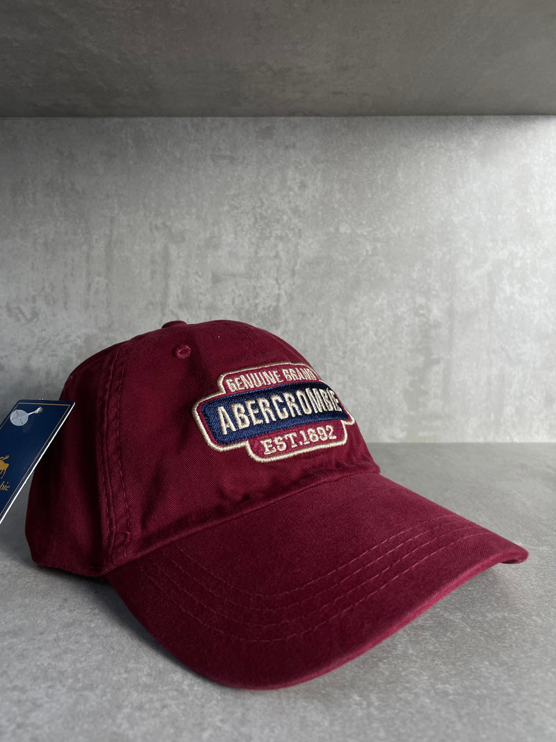Boné Abercrombie & Fitch - Bordo - Importado