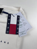 Camiseta Tommy Jeans - Off White - Pima Strech