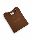 Camiseta Calvin Klein - Marrom - Algodão Egípcio