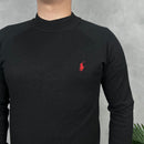 Suéter Polo Ralph Lauren Importado Gola Média  - Preto
