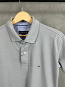 Camisa Gola Polo Tommy Hilfiger - Cinza