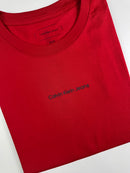Camiseta Calvin Klein - Vermelha - Pima Chinese