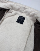 Jaqueta Puffer com Sherpa Enzo Milano Marrom