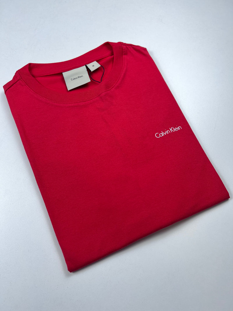 Camiseta Calvin Klein - Vermelha - Seda Pima