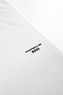 Camiseta Porsche x Boss - Branca -  Pima Chinese Soft Touch