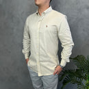 Camisa Social Polo Ralph Lauren Sarja - Bege
