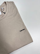 Camiseta Calvin Klein - Bege  - Algodão Egípcio
