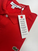 Camisa Gola Polo Lacoste - Vermelha