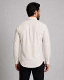 Camisa Social Tommy Hilfiger Regular - Bege