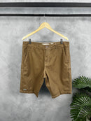 Bermuda Sarja Lacoste - Marrom Claro