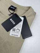 Camiseta Hugo Boss - Bege -  Pima Chinese Soft Touch