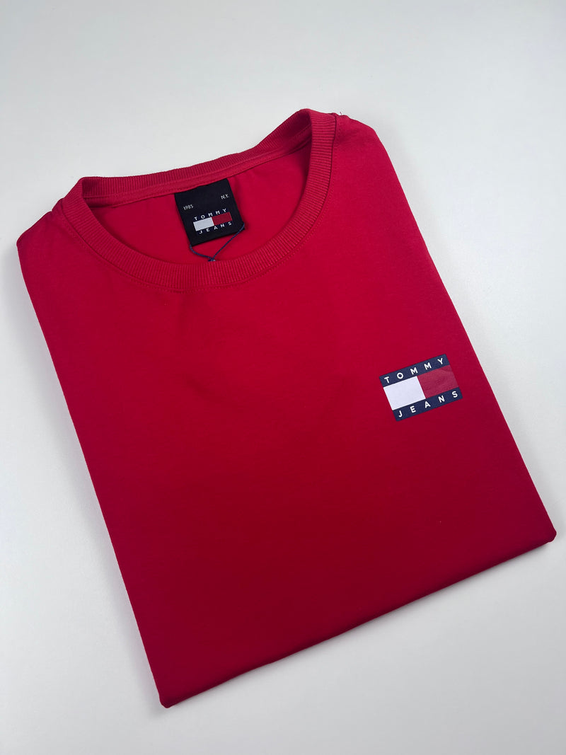 Camiseta Tommy Jeans - Vermelha - Pima Strech