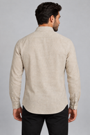 Camisa Social Polo Ralph Lauren - Bege - Linho