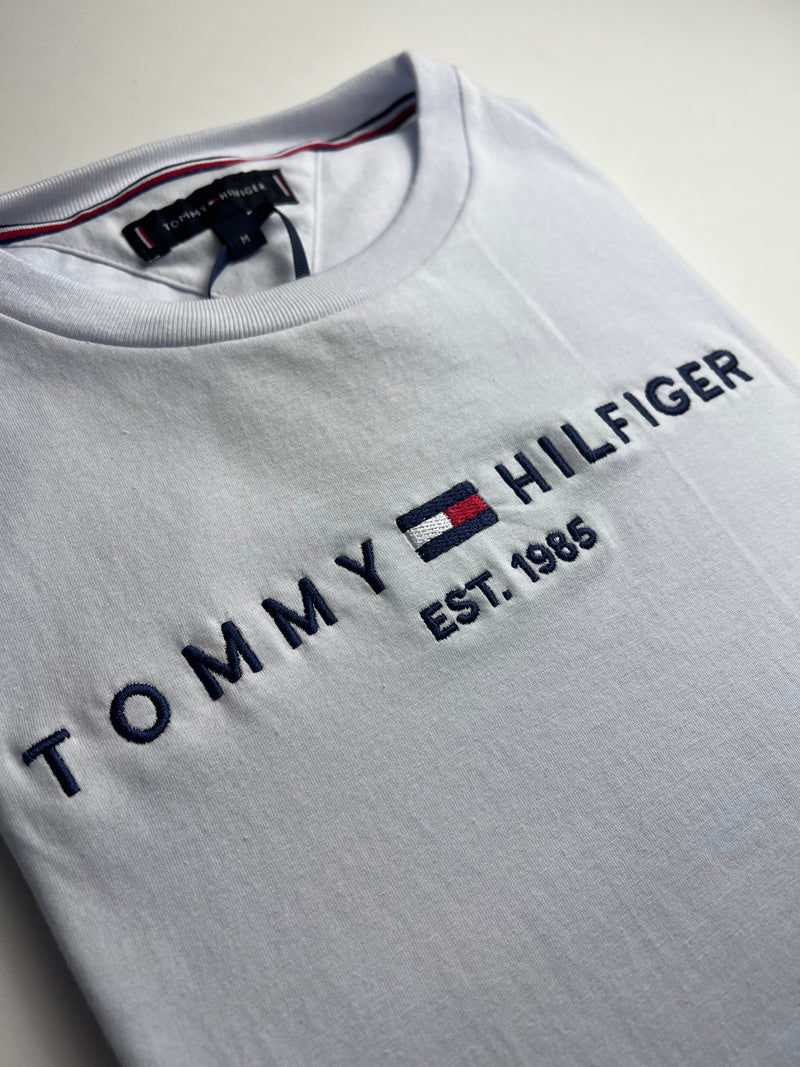 Camiseta Tommy Hilfiger - Branca - Seda Pima