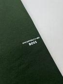 Camiseta Porsche x Boss - Verde Militar - Seda Pima