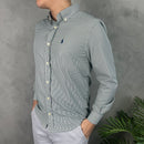 Camisa Social VRD/AZ Polo Ralph Lauren Oxford - Xadrez