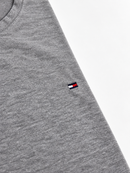 Camiseta Tommy Hilfiger Basic - Cinza - Algodão Egípcio