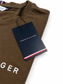 Camiseta Tommy Hilfiger - Algodão Egípicio - Marrom