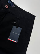 Bermuda Sarja Tommy Hilfiger - Preta