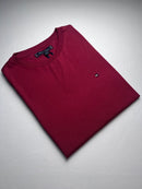 Camiseta Tommy Hilfiger - Bordo - Importada