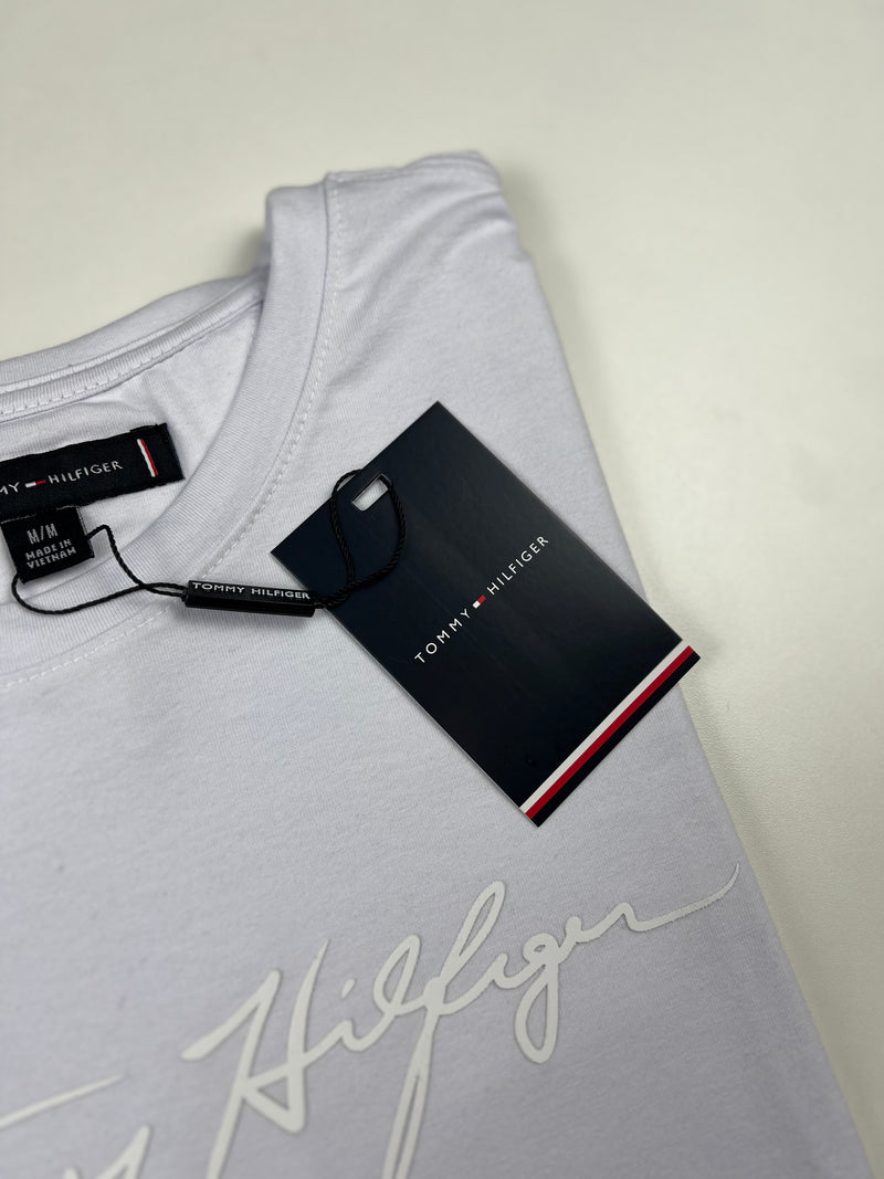 Camiseta Tommy Hilfiger - Branca - Algodão Egípicio