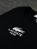 Camiseta Lacoste  - Preta  - Seda Pima