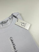 Camiseta Calvin Klein Jeans - Algodão Egípcio - Branca