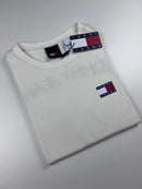 Camiseta Tommy Jeans - Off White - Pima Strech