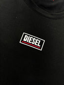 Camiseta Diesel - Preta - Algodão Egipcio