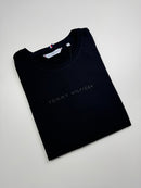 Camiseta Tommy Hilfiger - Preta - Algodão Egípcio